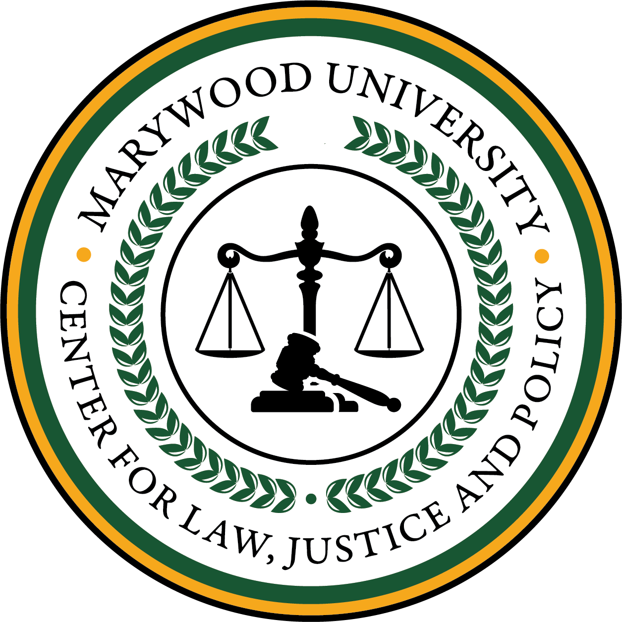 center of law justice and policy logo