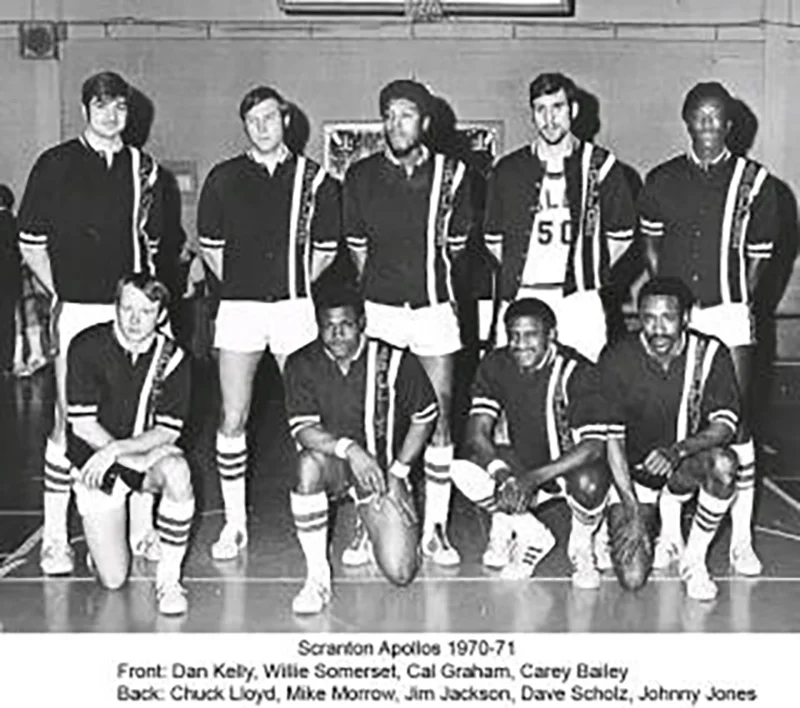 basketball team from the 70s Students Explore Northeastern Pennsylvania’s Hidden Basketball Legacy