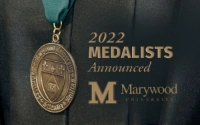 2022 Medalists Announced text over Marywood Medal