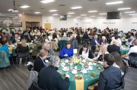 large gathering of people at tables during a luncheon New Endowed/Annual Scholarships Announced