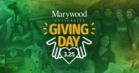 giving day header Marywood University Gears Up for 2026 Giving Day