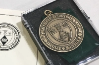 The bestowal of medals for academic excellence and achievement is occuring during various Hooding and Honors ceremonies on campus on Friday, May 19, 2023.