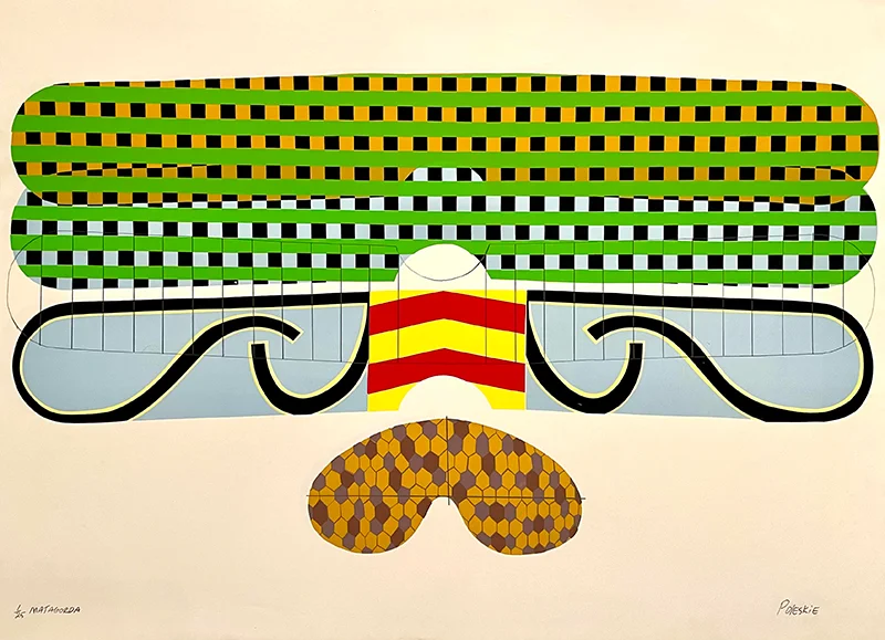 graphic illustration Tracing the Sky: Steve Poleskie’s Aerial Theater on Paper