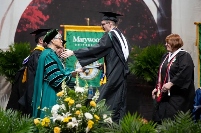 Marywood University conferred degrees on more than 800 undergraduate, graduate, and doctoral students on Saturday, May 20, 2023.
